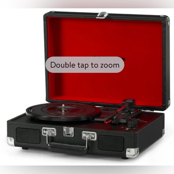 New Open Box Crosley Model:CR8005G-BK S/N:690751223 Travel TurnTable . - Picture 13 of 16